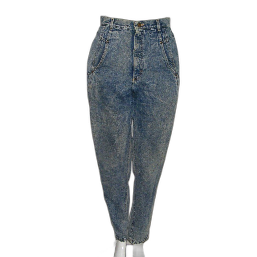 LEE Jeans, 28, VINTAGE, Relaxed fit, Lighter Wash, Union Tag, Mom Waist